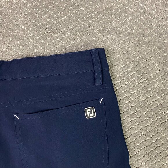 FootJoy Athletic Fit Golf Pants Men's 32 x 30 Navy Blue Stretch Performance - Picture 6 of 14